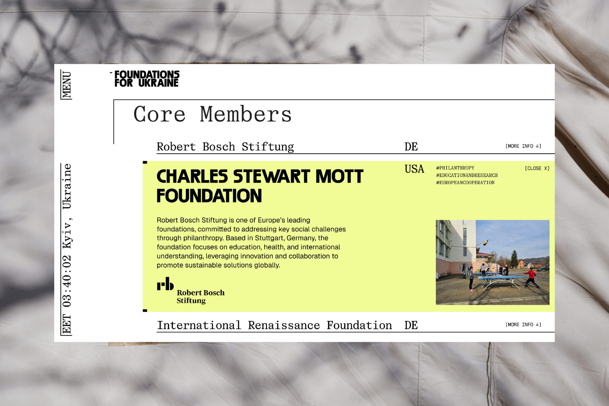 Foundations for Ukraine